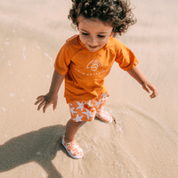 Seastar | Orange UV Swim Shirt with Short Sleeves