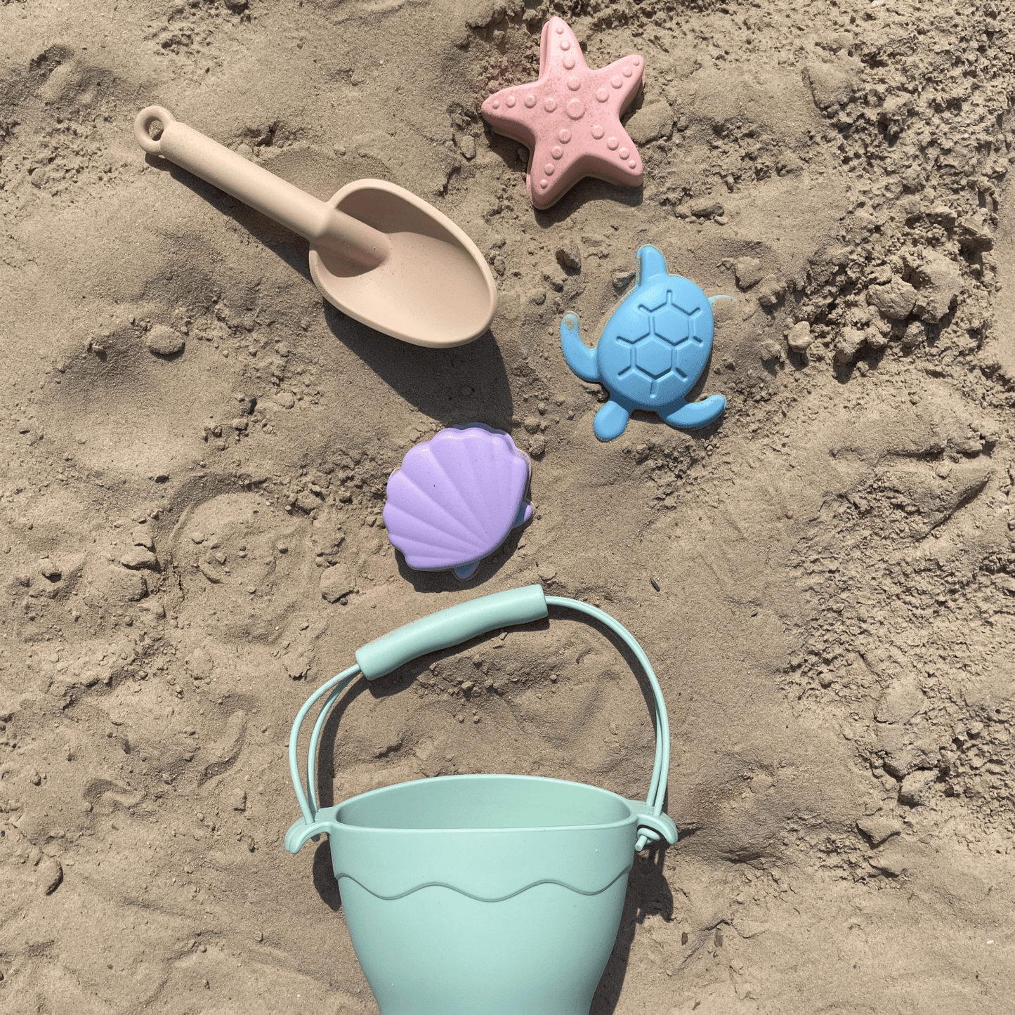 Pure Tones | Pastel Strandspeelset Zeedieren