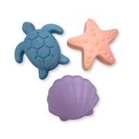 Pure Tones | Pastel Beach Play Set Sea Animals