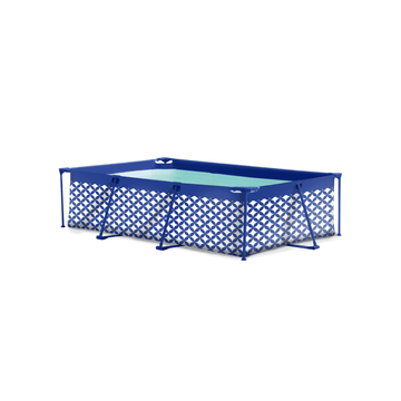 Elegance | Dark Blue/White Pool Cover - 160 x 260 cm