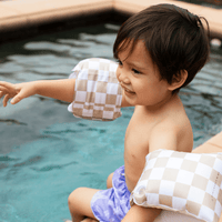 Checkmate | Beige Swim Arm Bands 0-2 years