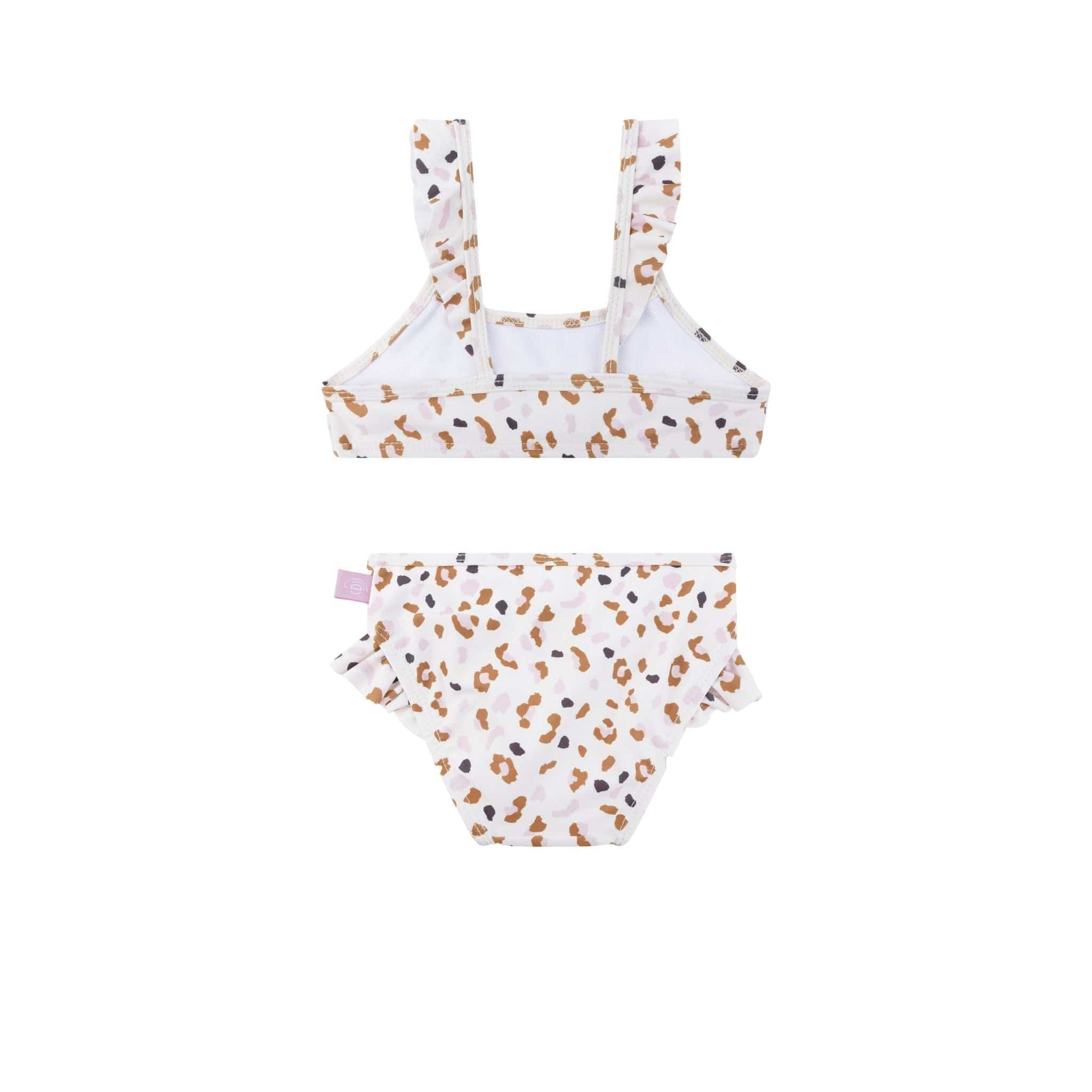 Leopard | Kaki Girls Beachwear UV Bikini