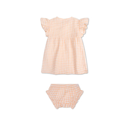 SE Strand Playsuit Set Meisjes Abrikoos Oranje