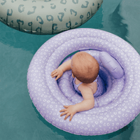 Leopard | Lilac Baby Float 0-1 years