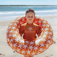 Seastar | Orange Swim Ring Ø 90 cm