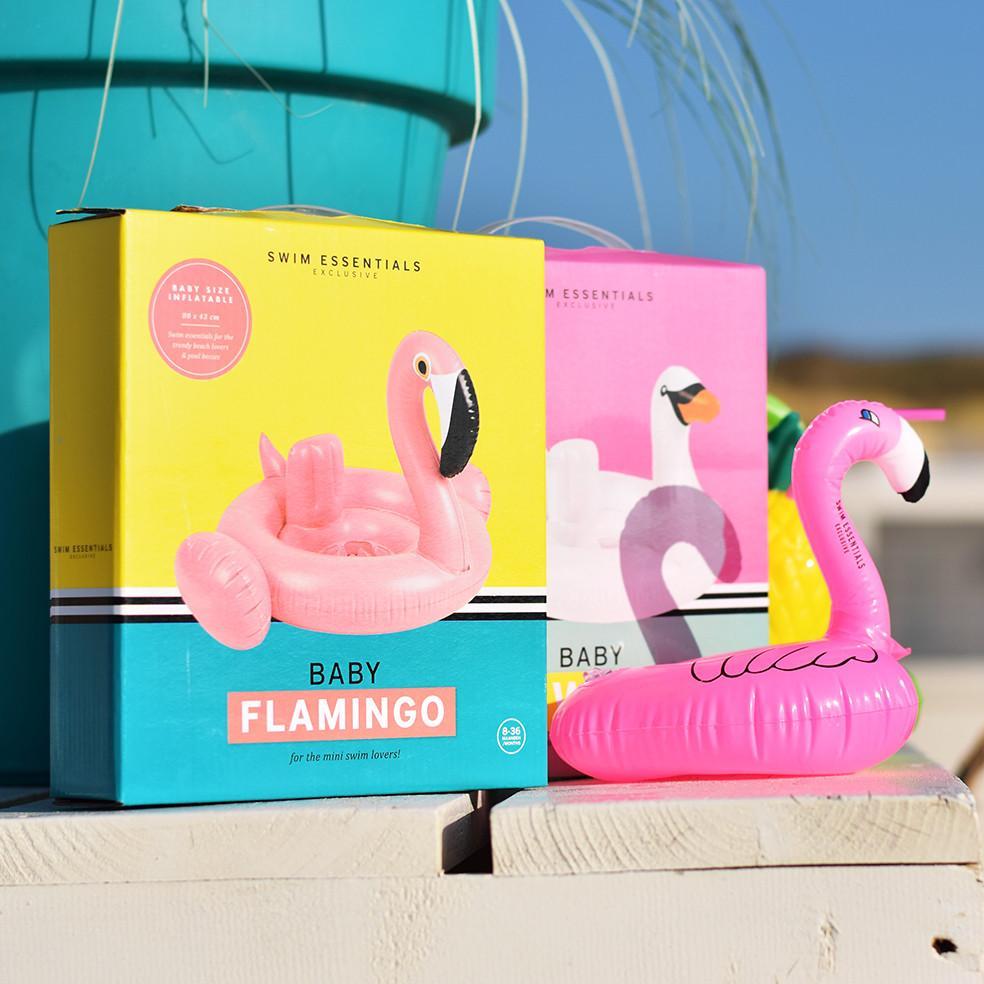 Dreamscape | Pink Inflatable Cup Holder Flamingo