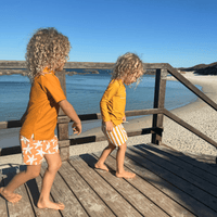 Seastar | Oranje UV Zwemboxer Jongens