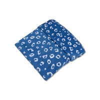 Leopard | Blue Cotton Towel 135 x 65 cm