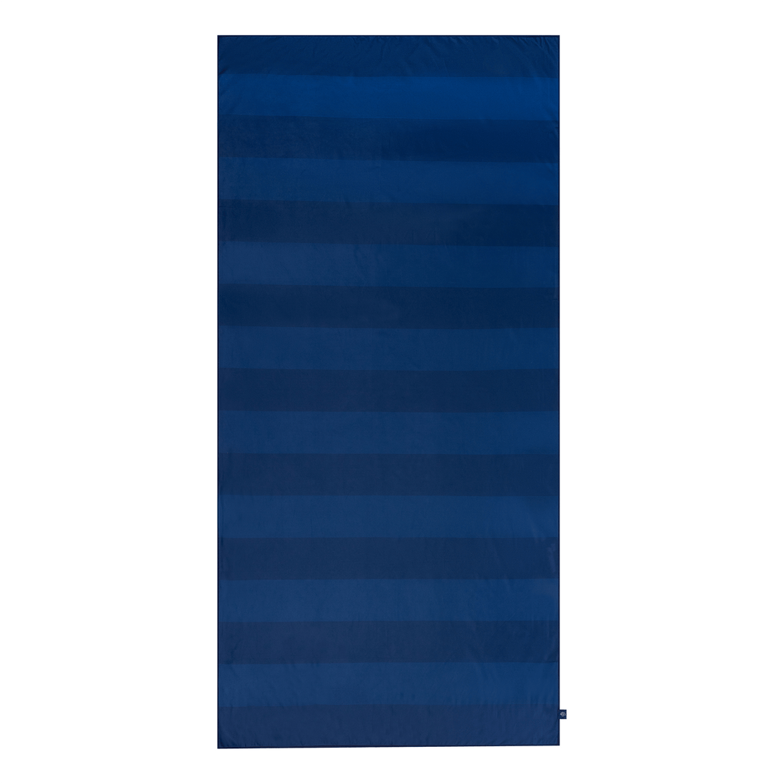 Vibrant Stripes | Blue Microfiber Beach Towel 135 x 65 cm