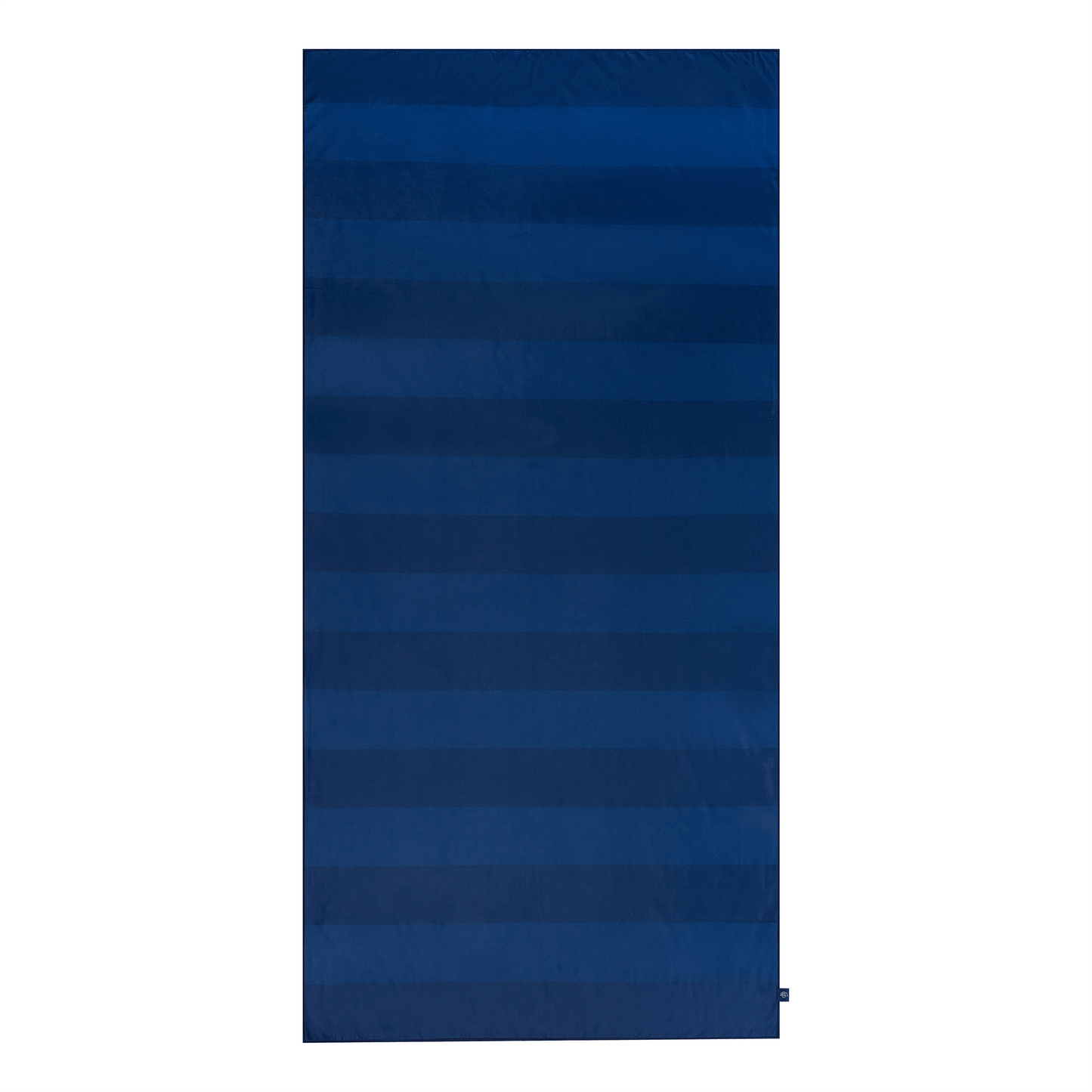 Vibrant Stripes | Blauwe Microvezel Handdoek 135 x 65 cm