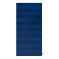 Vibrant Stripes | Blue Microfiber Beach Towel 135 x 65 cm