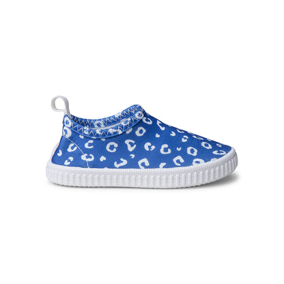 SE Water Shoes Blue Panther Print - Size 19-33