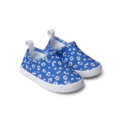 SE Water Shoes Blue Panther Print - Size 19-33