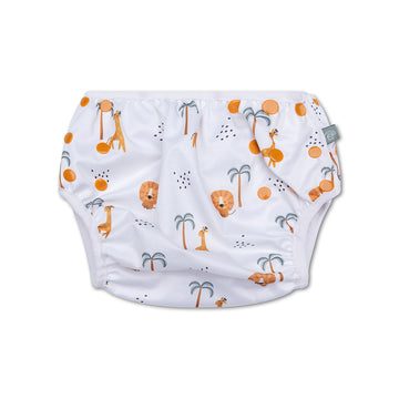 Jungle | Multicolored Washable Swim Diaper