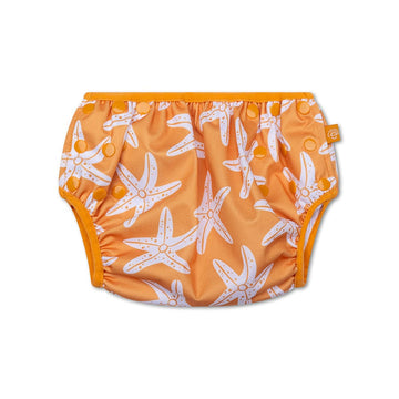 Seastar | Orange Washable Swim Diaper