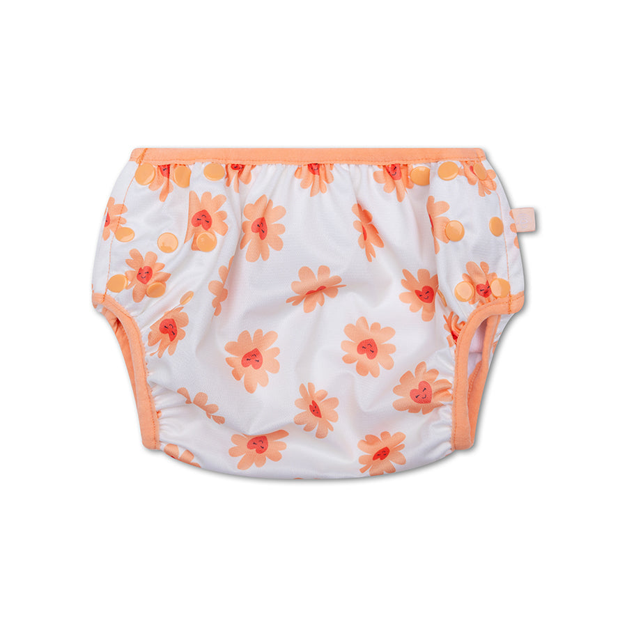 SE Washable Swim Diaper Flowers Hearts