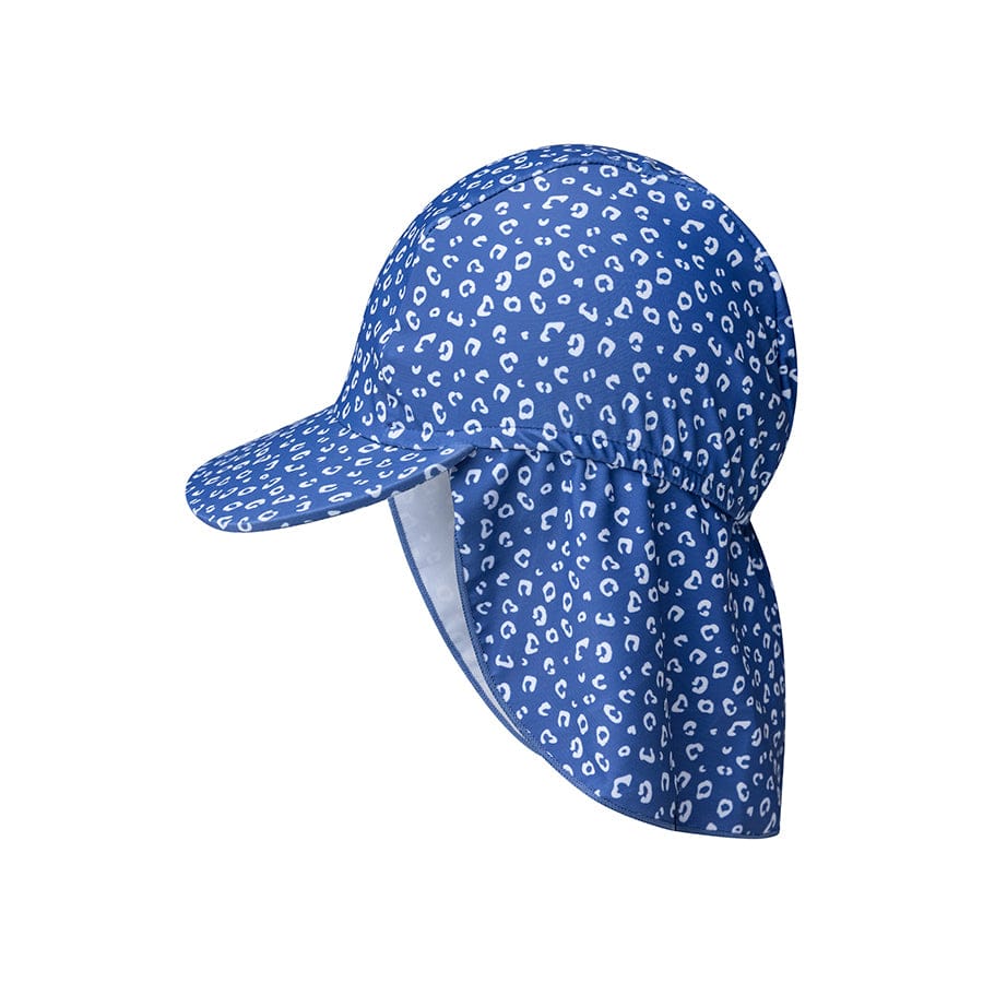 Leopardo | Sombrero UV azul