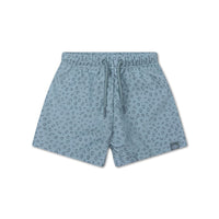 Leopard | Green UV Swim Boxer for Boys