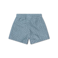 Leopard | Green UV Swim Boxer for Boys