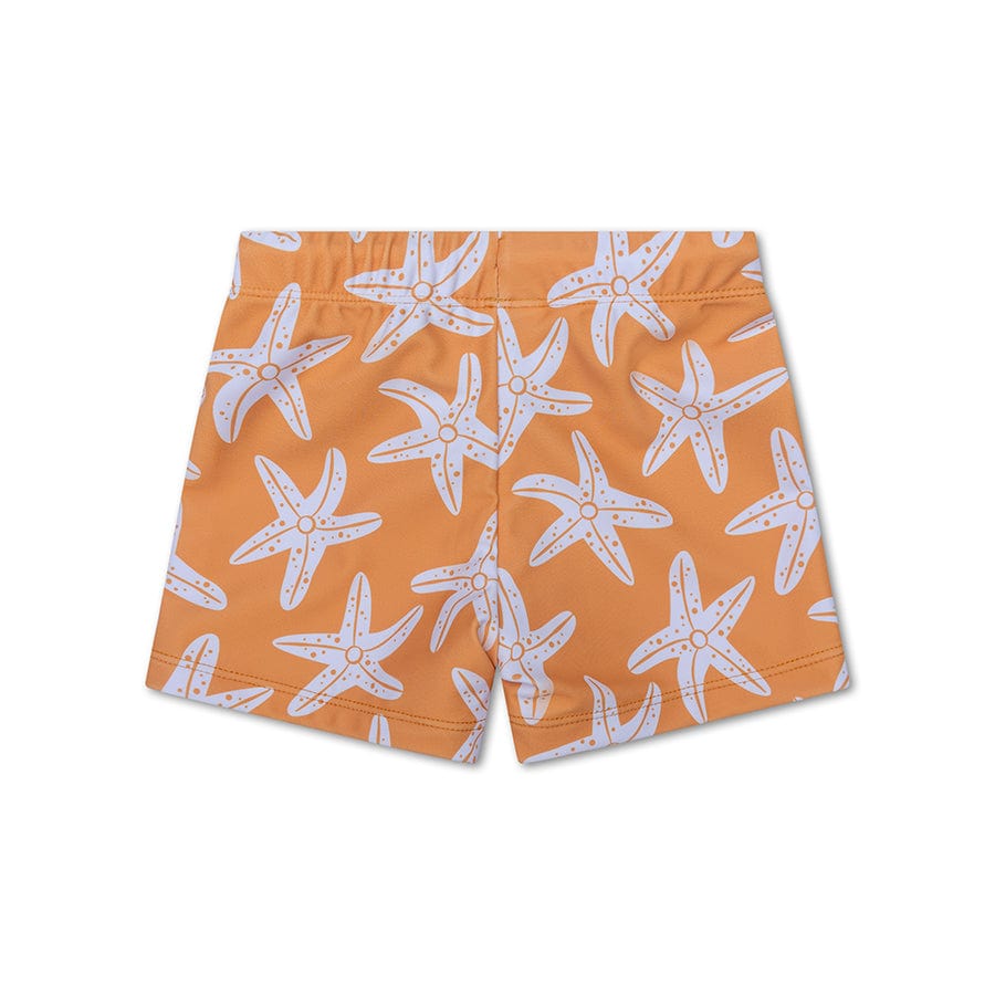 Seastar | Oranje UV Zwemboxer Jongens