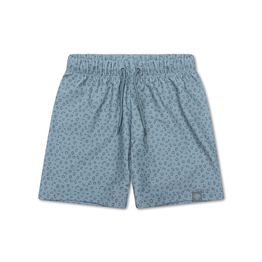 Leopard | Green UV Swim Shorts Boys