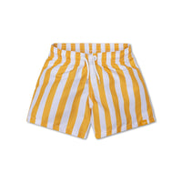 Flow | Yellow/White UV Swim Shorts Boys