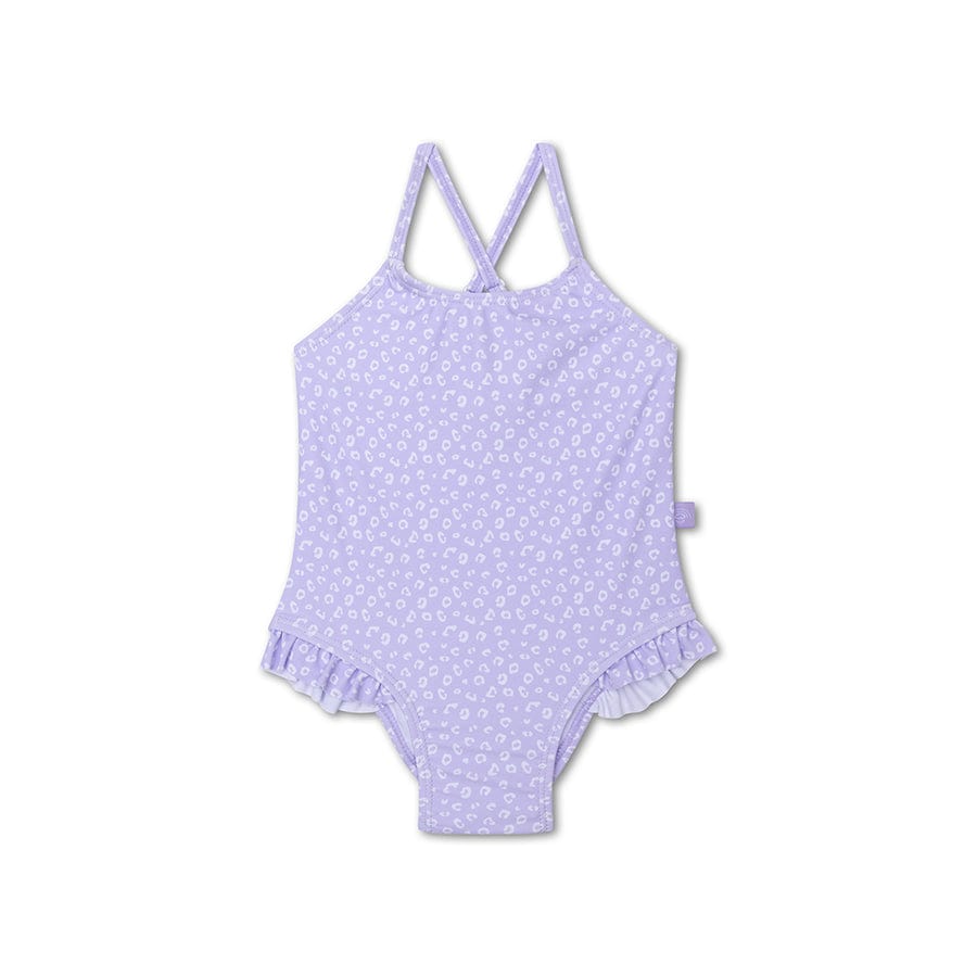 Leopard | Lilac Girls UV Girls Swimsuit