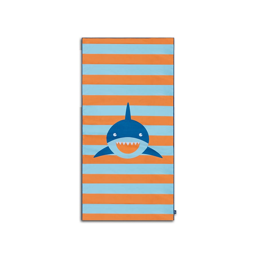 Tropic Shark | Multicolored Microfiber Towel 135 x 65 cm