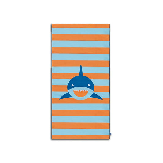 Tropic Shark | Meerkleurige Microvezel Handdoek 135 x 65 cm