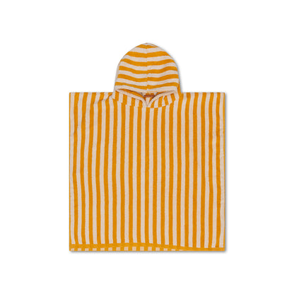 SE Beach Poncho Yellow/White Striped 65 x 65 cm