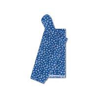 Leopard | Blue Beach poncho 65 x 65 cm