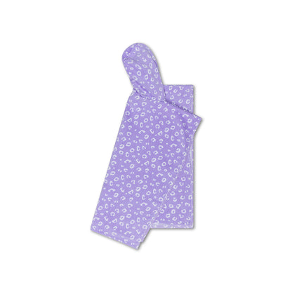 SE Beach Poncho Lilac Panther Print 65 x 65 cm