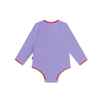 Iconic Tones | Viola Costume da bagno UV a maniche lunghe per bambina