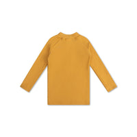 Pure Tones | Yellow UV Swim Shirt with Long Sleeves