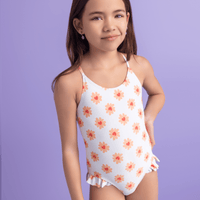 Floral Love | Multicolored Girls Swimsuits