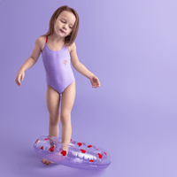 Iconic Tones | Purple Girls Swimsuit