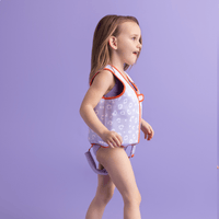 Leopard | Lilac Swim Vest 3-6 years