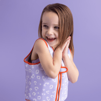 Leopard | Lilac Swim Vest 3-6 years