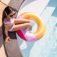 Color Rush | Multicolored Swim Ring Ø 90 cm