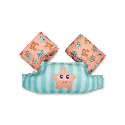 Animal Bands | Groen/Roze Puddle Jumper 2-6 jaar