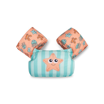 Animal Bands | Groen/Roze Puddle Jumper 2-6 jaar