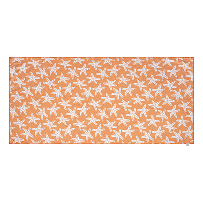 Seastar | Oranje Microvezel Handdoek 180 x 90 cm