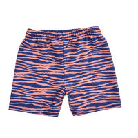 Vibrant Stripes | Blue/Orange UV Swim Boxer for Boys