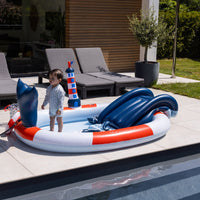 Ocean Stripes | Multicolored Play Pool