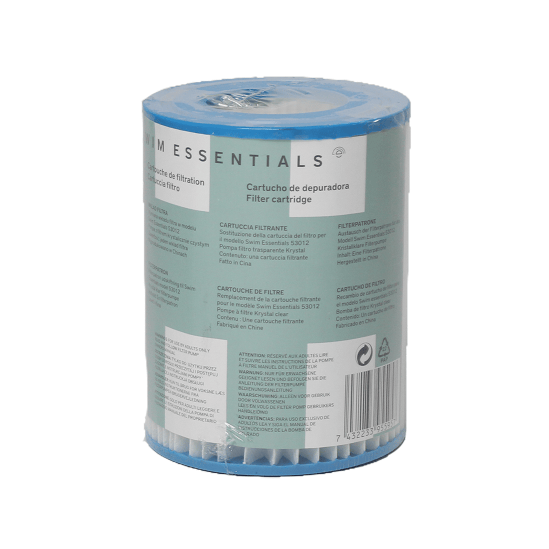 Filter cartridge for Pool filter pump 2006 liters/hour