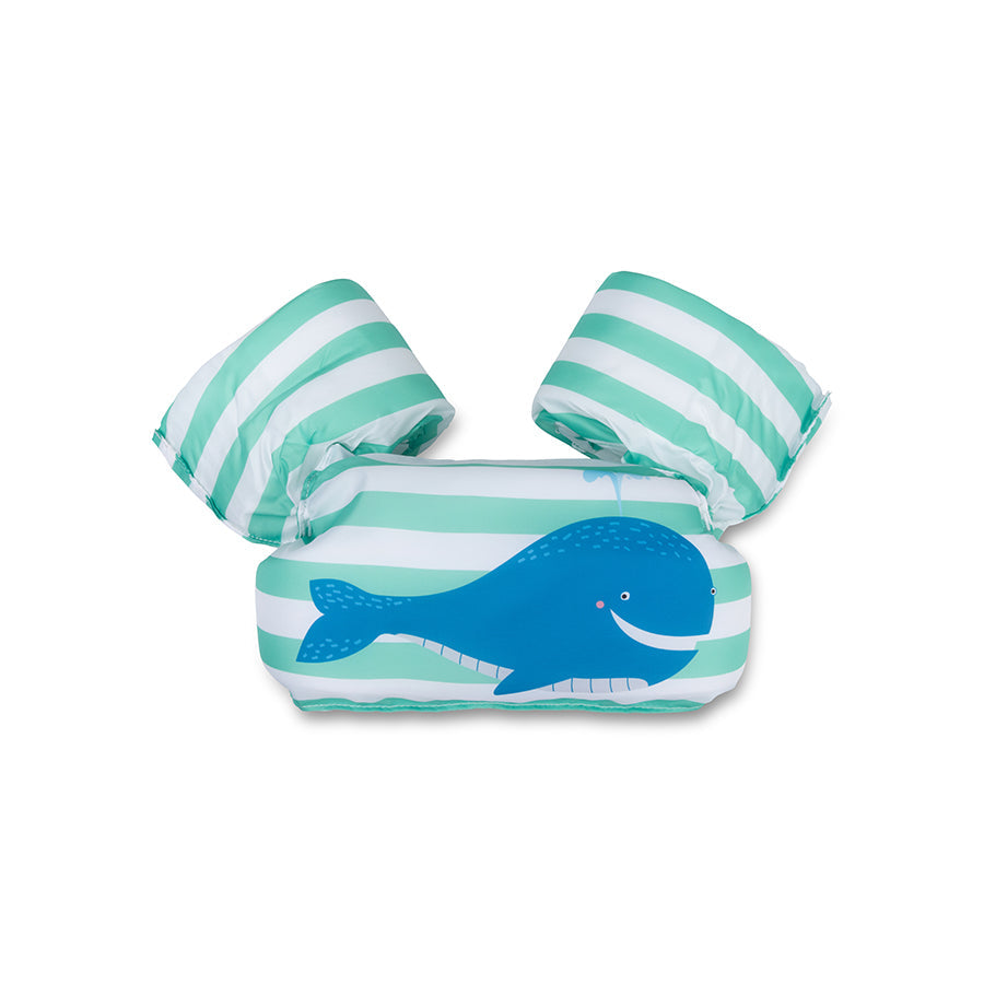 Whaley | Groen/Blauwe Puddle Jumper 2-6 jaar