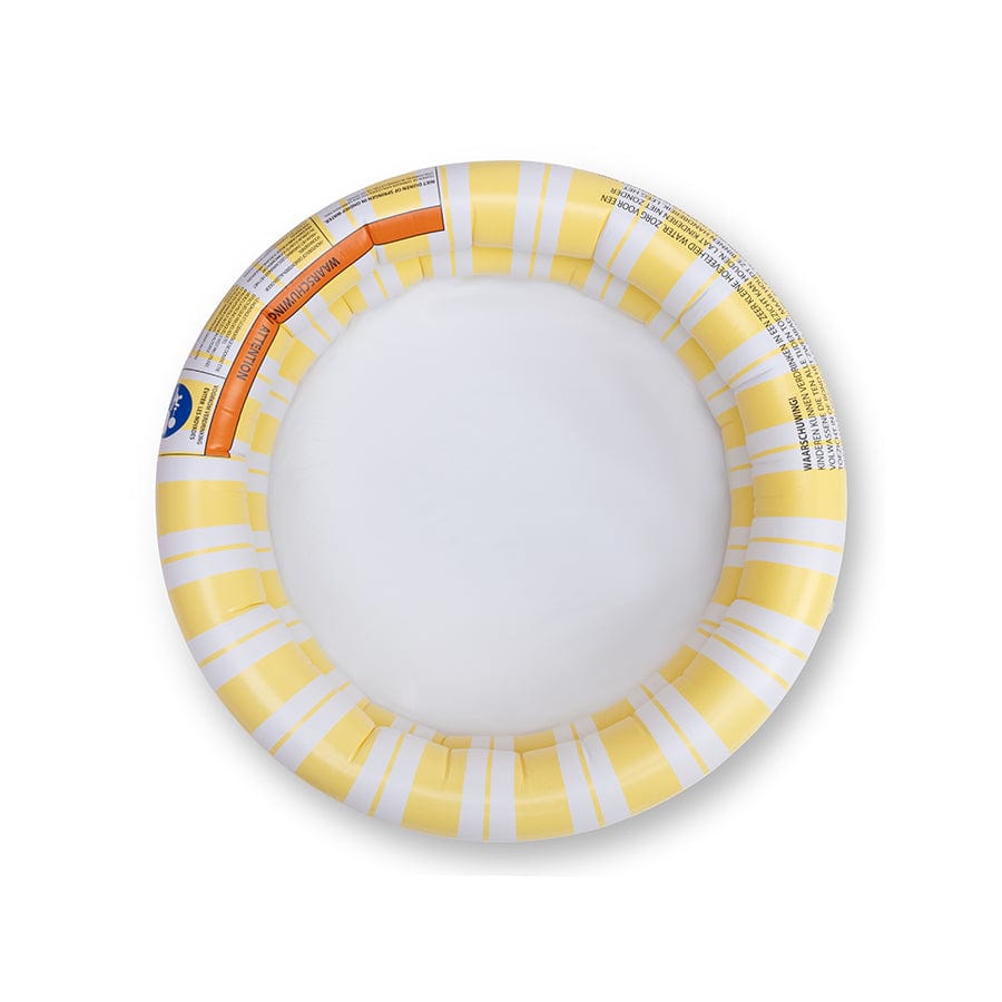 Striped Bliss | Geel/Wit Baby Zwembad Ø 60 cm