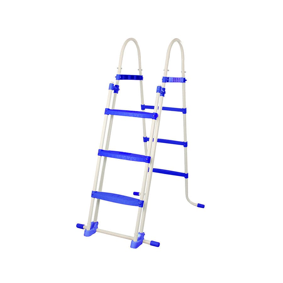 Escalera de piscina azul oscuro 107 cm