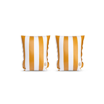 Flow | Brown/White Swim Arm Bands 2-6 years