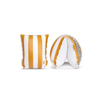 Flow | Brown/White Swim Arm Bands 2-6 years